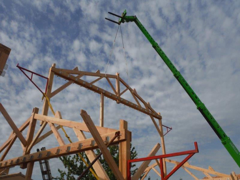 Maison paille à Smarves (86)